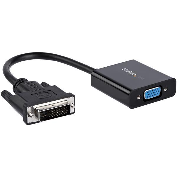 StarTech - DVI-D to VGA Active Adapter Converter Cable - 1080p - Videokonverter - DVI - VGA - svart