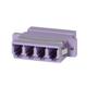 VALUE Fibre Optic Adapter LC quadruple, OM4, PB