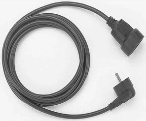 BACHMANN Euro extension cord 3pole, (341.185)