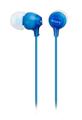 SONY EX SERIES In-Ear, Blue Closed 