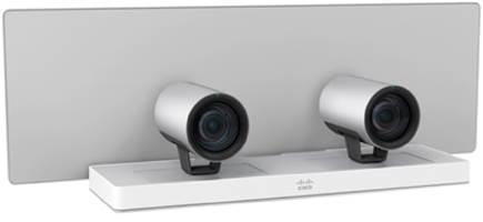 CISCO o TelePresence SpeakerTrack 60 - Conference camera - PTZ - colour - 1920 x 1080 - audio - wired - HDMI - LAN 10/100 - DC 12 V (CTS-SPKER-TRACK60)