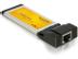 DELOCK ExpressCard 34mm, Gigabit Ethernet, 1xRJ45