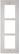 2N Verso innfelt ramme for 3 moduler (krever også 9155016)