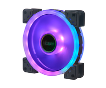 AKASA Vegas TLX 120mm RGB Fan, 1500rpm, Supports 12V RGB LED Pen Head,