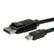 VALUE DP Cable. DP-MiniDP. M/M. 1m Factory Sealed
