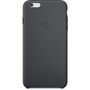 APPLE Silicon Case iPhone 6 Plus, Black Deksel til iPhone 6 Plus (MGR92ZM/A)