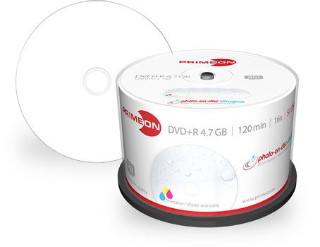 PRIMEON DVD-R 4.7GB/ 120Min/ 16x Cakebox (2761207)