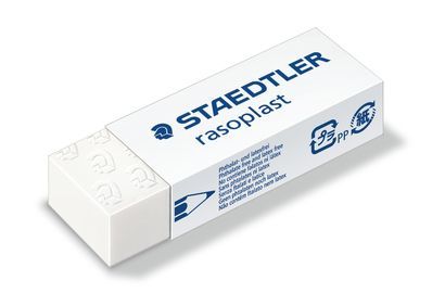 STAEDTLER Viskelær Rasoplast 65x23x13mm (526 B20*20)