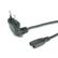 ROLINE Power Cable Euro CEE7/16 to C7. Black 1.8m Factory Sealed