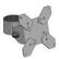 ERGONOMIC SOLUTIONS VESA 75/100 second display mount Black