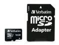 VERBATIM Micro SDHC Card PRO 16GB U3 with Adaptor (47040)