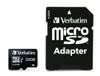 VERBATIM MICRO SDHC CARD PRO UHS-I 32GB CLASS 10 INCL ADAPTOR EXT (47041)