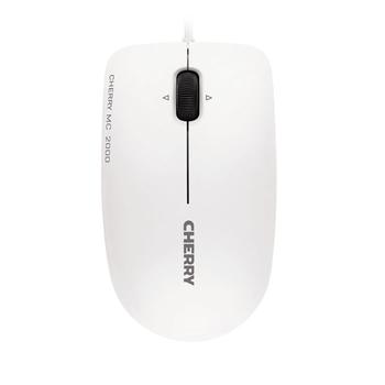 CHERRY MC 1000 CORDED MOUSE PALE GREY GREY PERP (JM-0600-0)