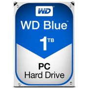 WESTERN DIGITAL WD Blue 1TB SATA 6Gb/s HDD internal 3,5inch serial ATA 64MB cache 5400 RPM RoHS compliant Bulk (WD10EZRZ)