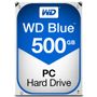 WESTERN DIGITAL WD Blue 500GB SATA 6Gb/s HDD internal 3,5inch serial ATA 64MB cache 5400 RPM RoHS compliant Bulk