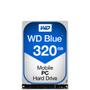 WESTERN DIGITAL WD Blue Mobile 320GB HDD 5400rpm SATA serial ATA 6Gb/s 8MB cache 2.5inch RoHS compliant intern Bulk