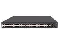 Hewlett Packard Enterprise HPE FlexNetwork 5130-48G-PoE+-2SFP+-2XGT (370W) EI - switch - 48 porter - Styrt - rackmonterbar (JG941A)