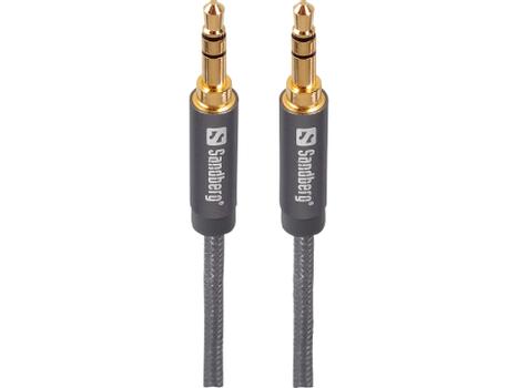 SANDBERG Excellence MiniJack Grey 1m (480-04)