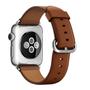 APPLE Watch 38 mm klassisches Armband braun (MLDY2ZM/A)