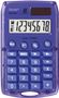 REBELL pocket calculator Starlet violet