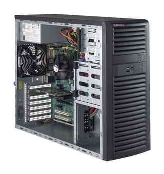 SUPERMICRO MID-TOWER + X11SAE ATX 4X3.5 2X5.25 7XSLOT 500W IN (SYS-5039A-IL)