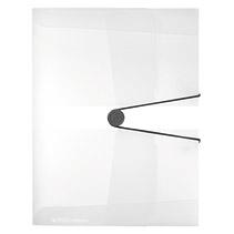 HERLITZ Sammelbox      A4 PP 4.0cm farbl.transp.  m.Gummizug (11206174)