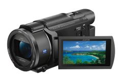 SONY 4K HandyCam FDR-AX53B UHD, 26,8mm Zeiss objektiv,balansert optisk bildestablisering, 30x4K optisk zoom