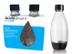 SODASTREAM Fuse flasker 2x0,5L, Passer alle maskiner unntatt Crystal