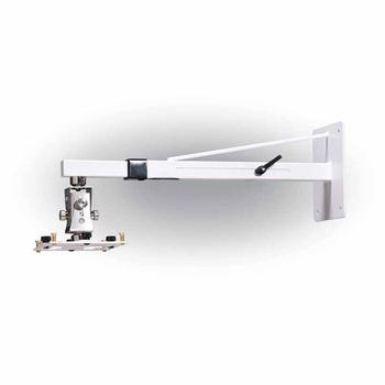 EUROMET veggfeste projektor max 45kg Hvit, justerbart 60cm til 90cm fra vegg (15463)