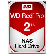 WESTERN DIGITAL WD Red Pro NAS Hard Drive WD2002FFSX - Hard drive - 2 TB - internal - 3.5" - SATA 6Gb/s - 7200 rpm - buffer: 64 MB (WD2002FFSX)