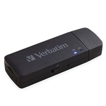 VERBATIM MediaShare USB 2.0/Wi-Fi Black  (49160)