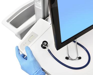 ERGOTRON STYLEVIEW CART WITH LCD PIVOT SLA POWERED SWITZERLAND CRTS (SV42-6301-C)