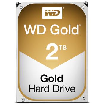 WESTERN DIGITAL Gold 2TB HDD 7200rpm 6Gb/s serial ATA sATA 128MB cache 3.5inch intern RoHS compliant Enterprise Bulk (WD2005FBYZ)
