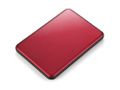 BUFFALO MiniStation Slim 8.8mm thick 2TB 2.5inch Mac-Formatted USB3.0 red (HD-PUS2.0U3R-WR)