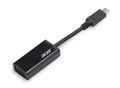 ACER USB TYPE C TO VGA ADAPTER FOR NOTEBOOKS & 2-IN-1S (BLACK) ACCS