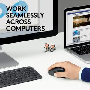 LOGITECH M720 Triathlon - Mus - Optisk - 7 knapper - Sort (910-004791)