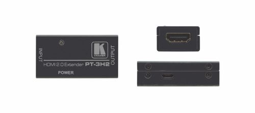 KRAMER PT-3H2, 4K60 4:4:4, HDCP 2.2, HDR HDMI Extender/ Amplifier,  20m (50-003290)
