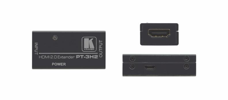 KRAMER PT-3H2 | HDMI 2.0 | 3840x2160 60Hz 4:4:4 Repeater | Range 45m (50-003290)