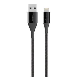 BELKIN Premium Kevlar Lightning to USB cable black 1.2M (F8J207BT04-BLK)