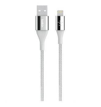 BELKIN Premium Kevlar Lightning to USB cable silver 1.2M (F8J207BT04-SLV)