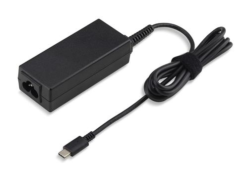 ACER Adapter 45W Type USB-C PD2.0 Black Ac Adapter with EU Power Cord RETAIL PACK (NP.ADT0A.065)