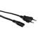 VALUE Power Cable. Euro Plug. black. 5m Factory Sealed