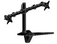 IIYAMA a DS1002D-B1 - Stand - adjustable arm - for 2 monitors - black - screen size: 10"-30" - desktop stand - for ProLite E2783QSU-B1,  XU2495WSU-B1,  XUB2495WSU-B1 (DS1002D-B1)