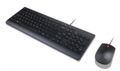 LENOVO Essential Wired Combo - Sats med tangentbord och mus - USB - norsk - för Legion 5 15, ThinkCentre M70s Gen 3, M70t Gen 3, M75q Gen 2, ThinkCentre neo 50