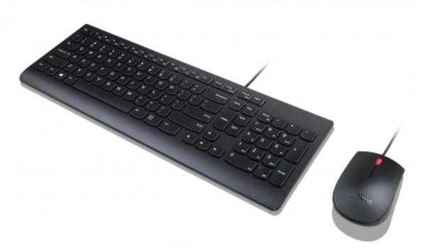 Lenovo Essential Wired Combo - tastatur- og mussett - Polsk Inn-enhet (4X30L79909)