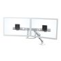 ERGOTRON HX DESK DUAL MONITOR ARM 32IN VESA MIS-D WHITE ACCS