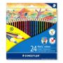 STAEDTLER Noris Kleurpotlood Kleurenassortiment 981104 24 Stuks