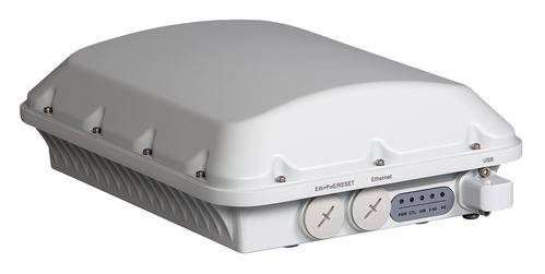 Ruckus Wireless ZoneFlex T610s 802.11ac Outdoor Wireless Access Point, 4x4:4 Stream, 120 degree sector Beamflex+ coverage, 2.4GHz and 5GHz concurrent dual band, Dual 10/ 100/ 1000 Ethernet ports, POE (901-T610-WW51)