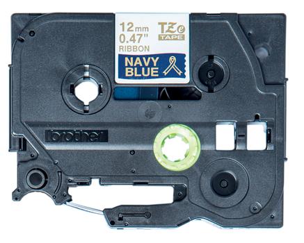 BROTHER Tape BROTHER TZE-RN34 12mmx4m gull/blå (TZERN34)