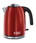 RUSSELL HOBBS Elkedel Colours Plus - Flammerød - 2400 W
